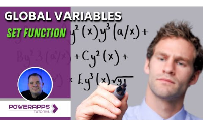 Power Apps Variables