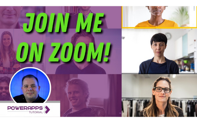 Power Apps Zoom Calls