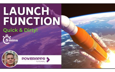 Power Apps: Launch Function
