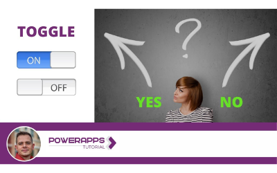 Power Apps: Yes No Toggle